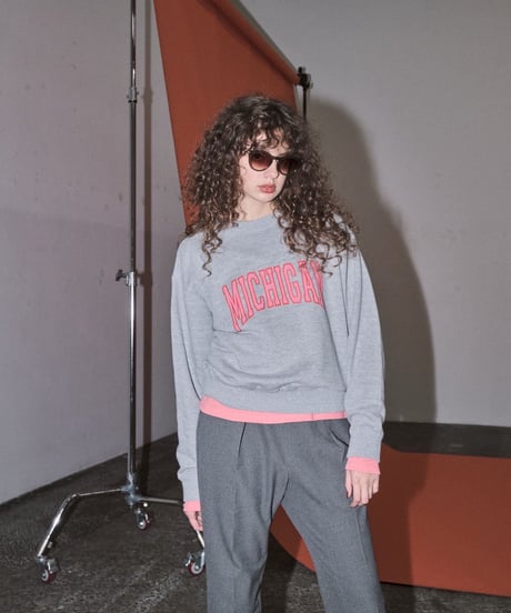 【LE MÉLANGE '26 winter collection】8651004・8651005 10OZ 30/7 FRENCH TERRY 製品洗い