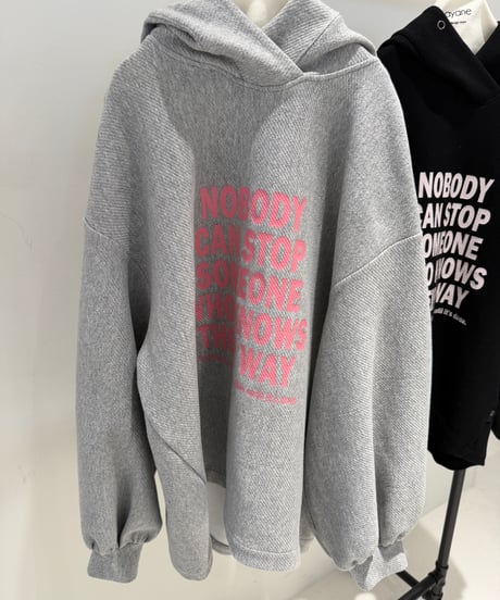 【ayane '26 winter collection】876810 カルゼニットフーディプルオーバー