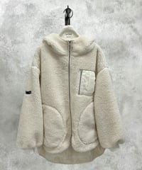 ご予約ポイント２倍！！【ayane】 フーディボアブルゾン 897101／11月下旬～12月中旬発送予定