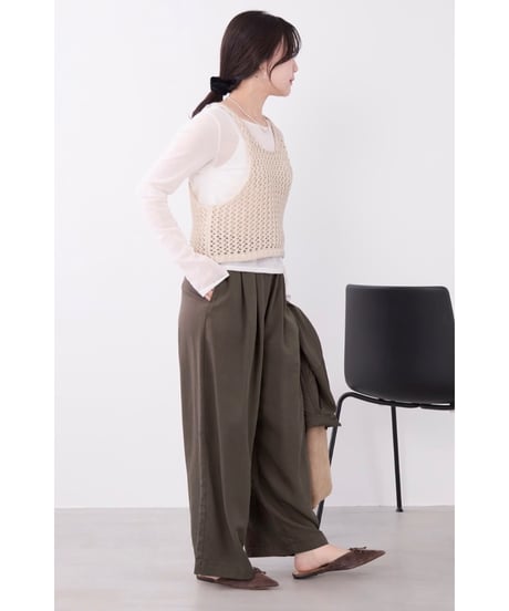 【MICA&DEAL】 0126308052 レイヤードニットタンク