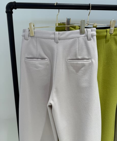 【ayane '26 winter collection】876803 ニードルパンチバレルレッグパンツ