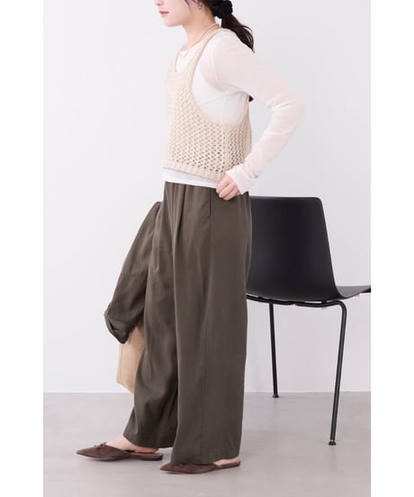【MICA&DEAL】 0126308052 レイヤードニットタンク