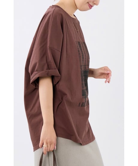 【MICA&DEAL】 0126209204 接触冷感-フォトプリントハーフスリーブT-shirt