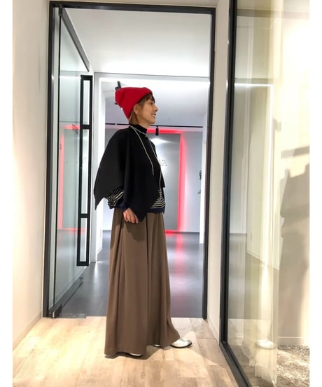 【sfide -スフィーデ-】 Poncho KNIT NO.1263002