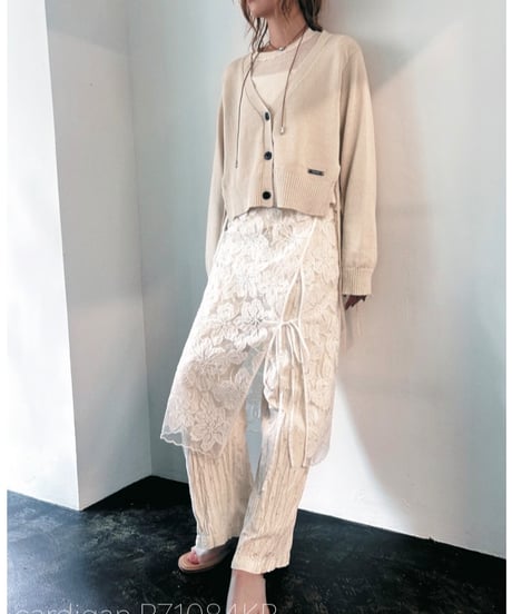 【PRIORITY | Pre-Order '27 Spring Collection】WASHI ベストライクカーデ P71084KR／1月末より発送予定