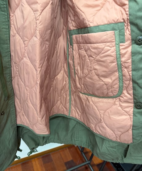 【LE MÉLANGE '26 winter collection】8653902 NYLON RIPSTOP（REVERSIBLE）