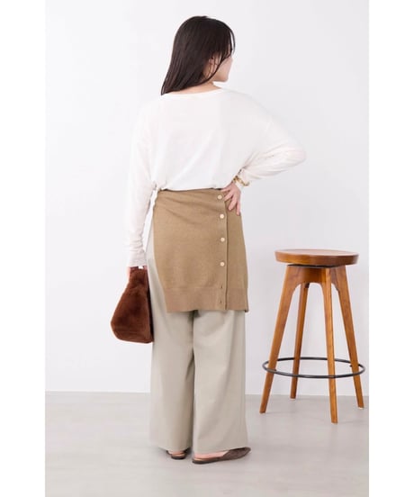 【MICA&DEAL】 0126309073 ハイツイストプルオーバー