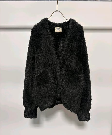 【MARGAUX VINTAGE 26AW】MG  KN - 26127 - A フェザーヤーンVカーディガン