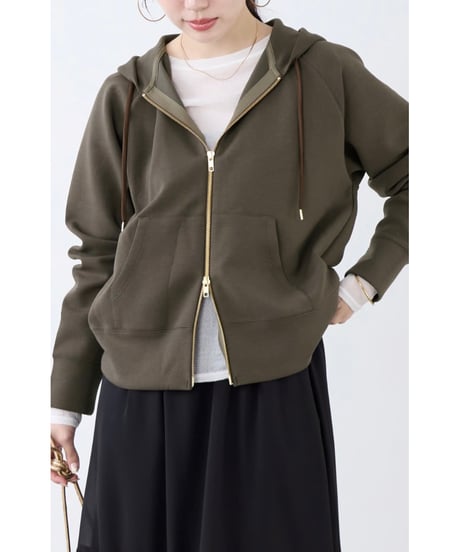 【MICA&DEAL】 ダブルジップポンチパーカー 0126309102
