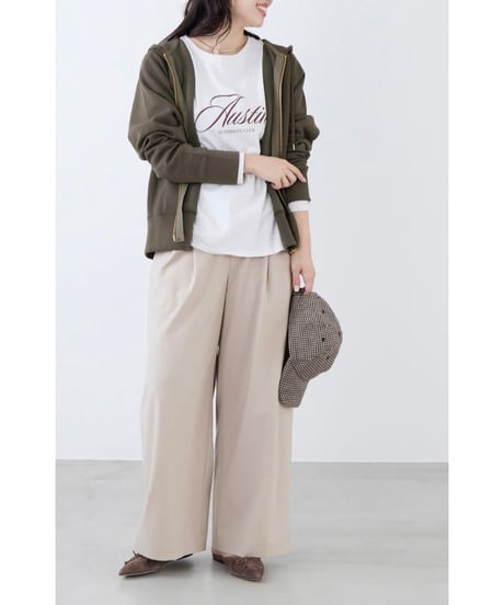 【MICA&DEAL】 ダブルジップポンチパーカー 0126309102
