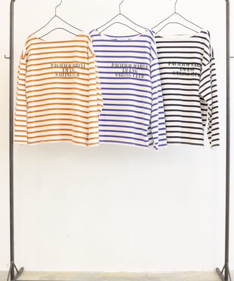 【LE MELANGE| '27 Spring Collection】ボーダーロゴロンT 8711005／２月上旬から２月下旬発送予定