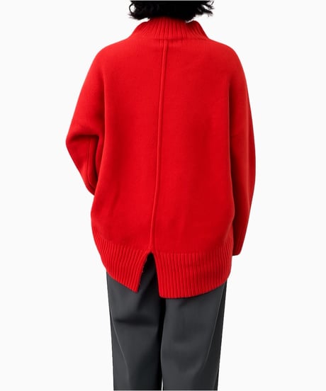 【siro de la bonte 26AW】R653109 whip yarn bottleneck pullover