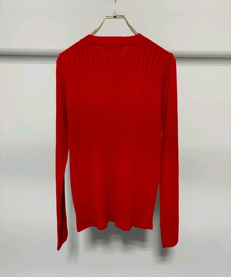 【MARGAUX VINTAGE 26AW】MG  KN - 26148 - A リブニットPO
