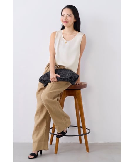 【MICA&DEAL】 0126201111 サテンタンクトップ