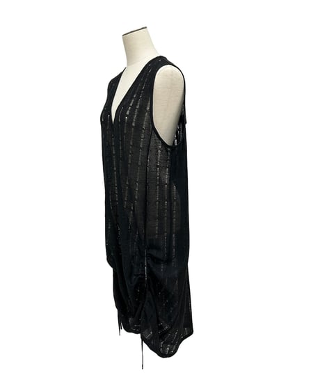 【ayane '26 winter collection】876833 ラダーニットジレ