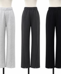 【siro de la bonte | '27 Spring Collection】 stretch doubleface 2way slit tight pants R713204