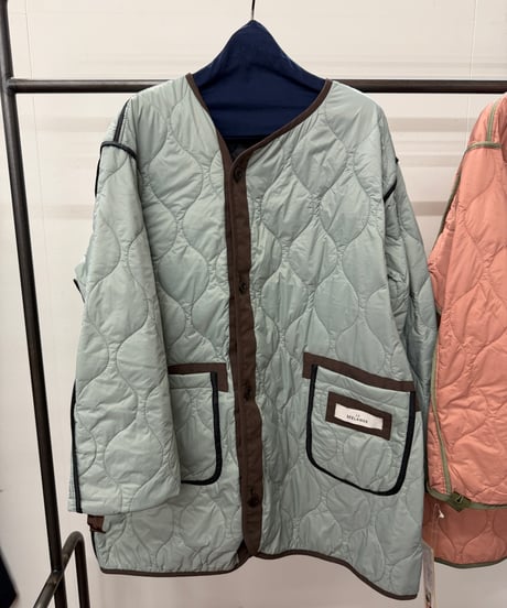 【LE MÉLANGE '26 winter collection】8653902 NYLON RIPSTOP（REVERSIBLE）