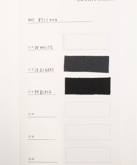 【LE MELANGE | '27 Spring Collection】SHEER JACQUARDヘンリーネックTee 8711006／２月中旬から３月上旬発送予定
