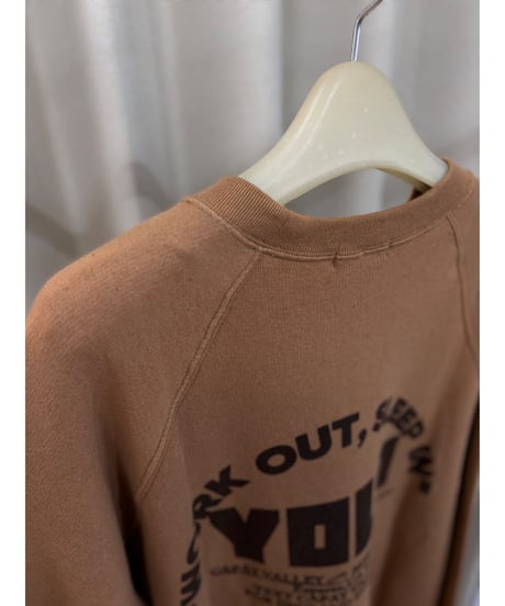 【UNDYED-アンダイド-】裏毛スウェット26FW031
