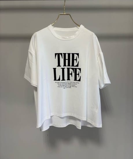 【MARGAUX VINTAGE | '27 Spring Collection】 THE LIFE TEE  CT 27035／3月上旬から4月上旬発送予定