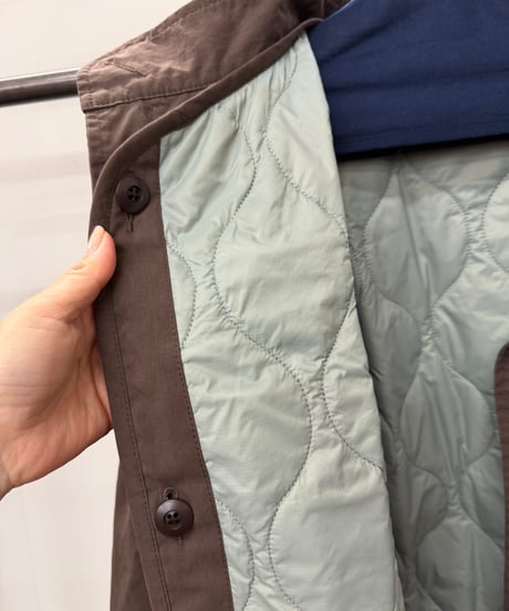 【LE MÉLANGE '26 winter collection】8653902 NYLON RIPSTOP（REVERSIBLE）