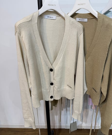 【PRIORITY | Pre-Order '27 Spring Collection】WASHI ベストライクカーデ P71084KR／1月末より発送予定