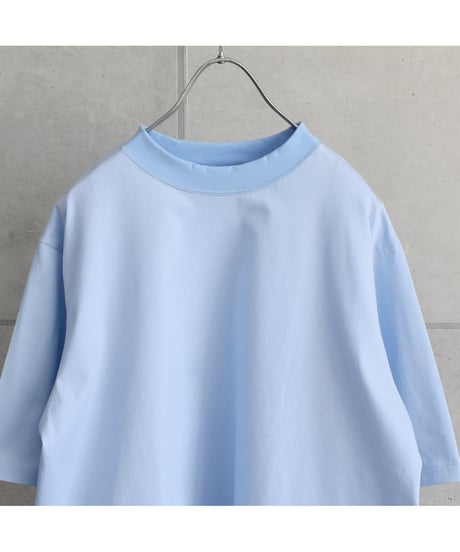 【AUG】 862313 クールタッチ天竺 6分袖クロップド Tee｜接触冷感