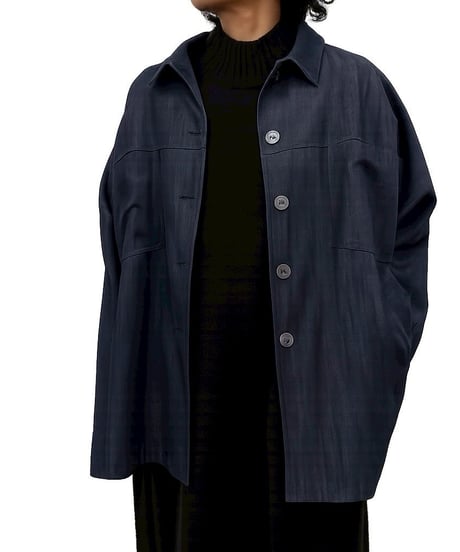 【siro de la bonte 26AW】R653308 soft denim denim jacket