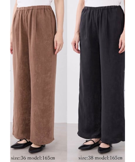 【MICA&DEAL】 1 tuck satin easy pt 0126303068