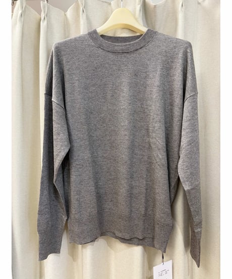 【MICA&DEAL】0126308092 cotton/yak knit p/o