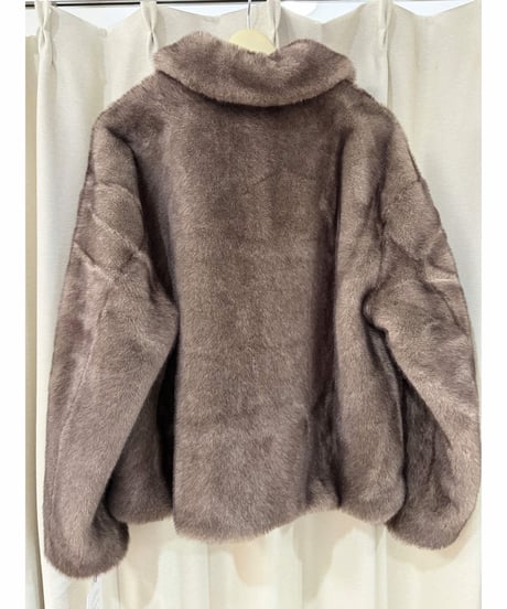 【MICA&DEAL】 ミンクライクファーブルゾン 0126306101
