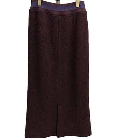 【ayane '26 winter collection】876807 インポート生地ペンシルスカート（限定）