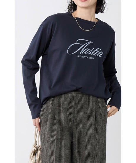 【MICA&DEAL】 "AUSTIN"ロゴロングT-shirt 0126409302