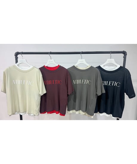 ご予約送料無料!!【PRIORITY | Pre-Order '27 Spring Collection】シアーレイヤードTEE P71002JT／2月上旬より発送予定