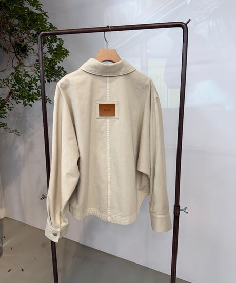 【cafune 27SS】 35419 10oz denim dolman jacket