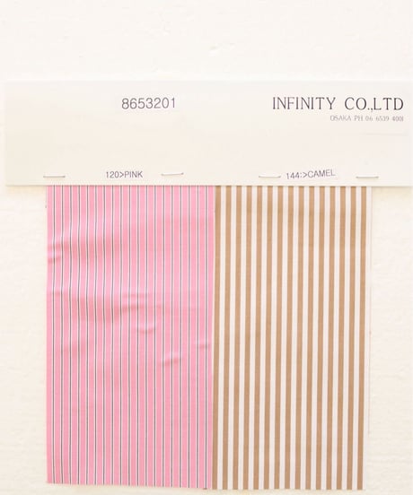 【LE MÉLANGE '26 winter collection】8653202 TC STRIPE BROAD