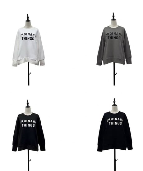 【siro de la bonte | '27 Spring Collection】 30/10 SWEAT side pocket pullover R713201