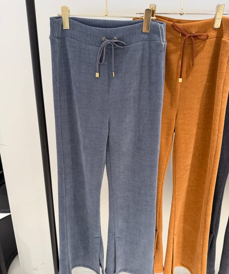 【ayane '26 winter collection】876805 ストレッチコーデュロイフレアパンツ