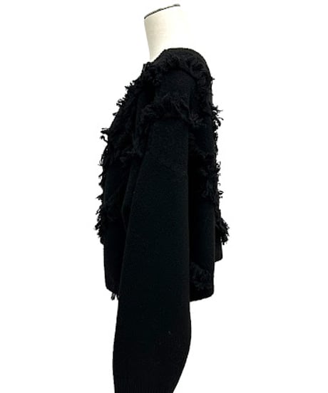 【ayane '26 winter collection】876834 フリンジニットカーディガン