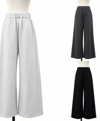 【siro de la bonte | '27 Spring Collection】 stretch doubleface curve pants（ドローコート付き） R713205