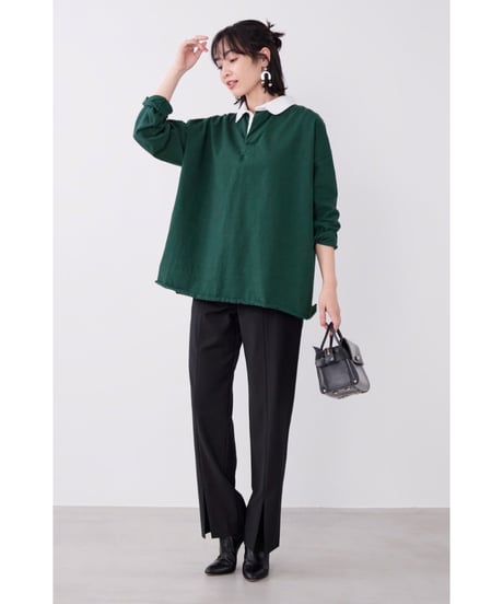 【MICA&DEAL】 0126309074 ラガーシャツ