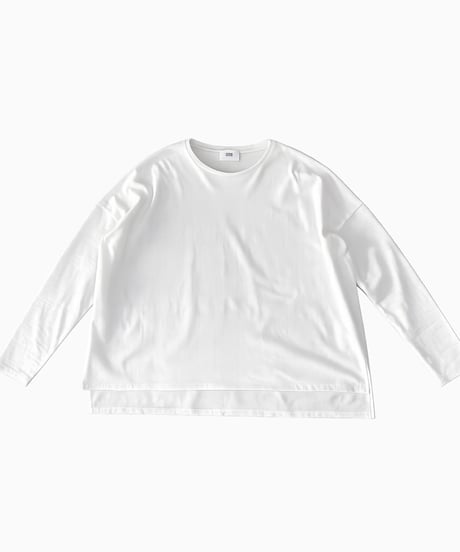 早期ご予約送料無料！【siro de la bonte 26AW】R653207 20/-soft cotton(冬のインナーシリーズ） wide pullover