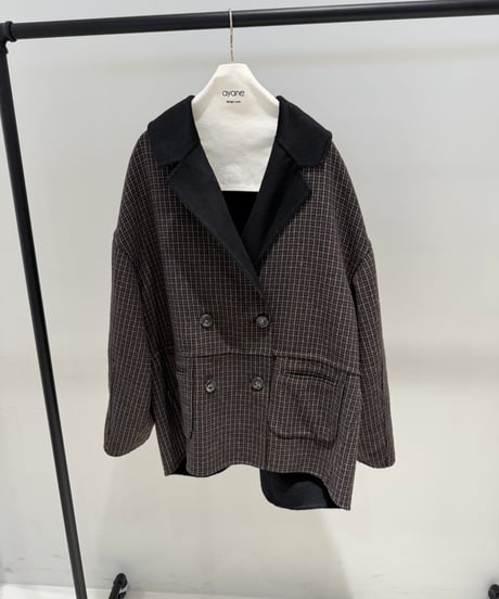 【ayane '26 winter collection】876801 リバーシブルコート（限定）