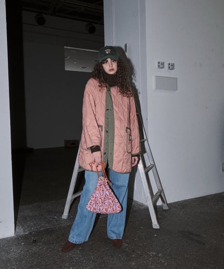 【LE MÉLANGE '26 winter collection】8653902 NYLON RIPSTOP（REVERSIBLE）