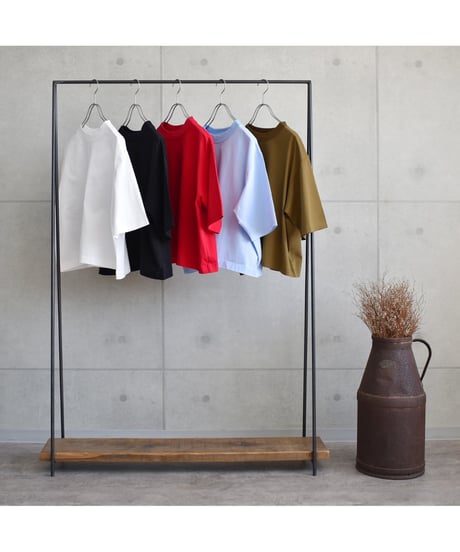 【AUG】 862313 クールタッチ天竺 6分袖クロップド Tee｜接触冷感