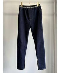【MARGAUX VINTAGE】 PT - 26083 - A ワンウォッシュデニムスリムパンツ
