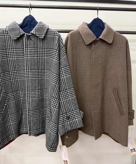 【LE MÉLANGE '26 winter collection】8653903 PECOLAMB GLEN CHECK