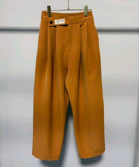 【MARGAUX VINTAGE 26AW】MG  PT - 26126 - A ウエストデザインタックパンツ