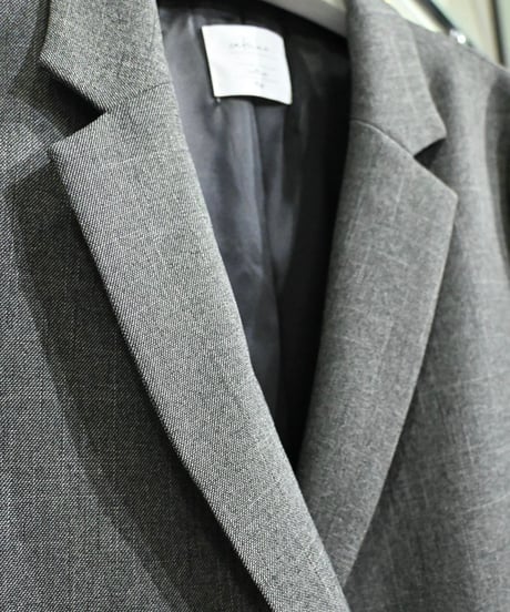 【cafune】 635403 tweed like double jacket