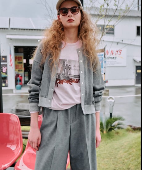 【LE MELANGE | '27 Spring Collection】6.0oz ULTRA COTTON ロゴロンＴ　8711001／１月下旬から２月中旬発送予定